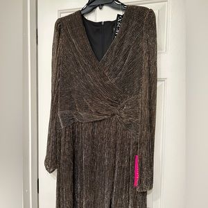 NEW! Gold Formal Long Dress